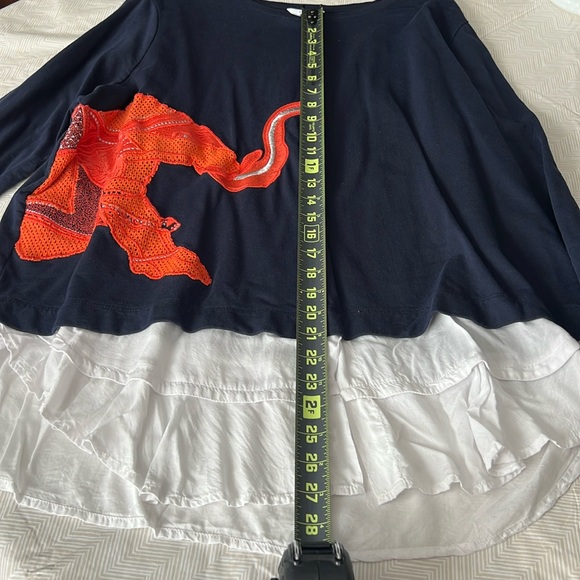 Crown and Ivy Women’s Too with Elephant Size 3X - Picture 3 of 3